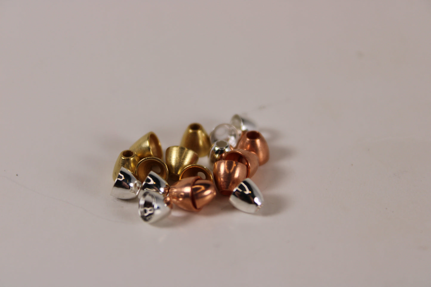 Brass Fly Tying Assortment(Common Metallic Colors)