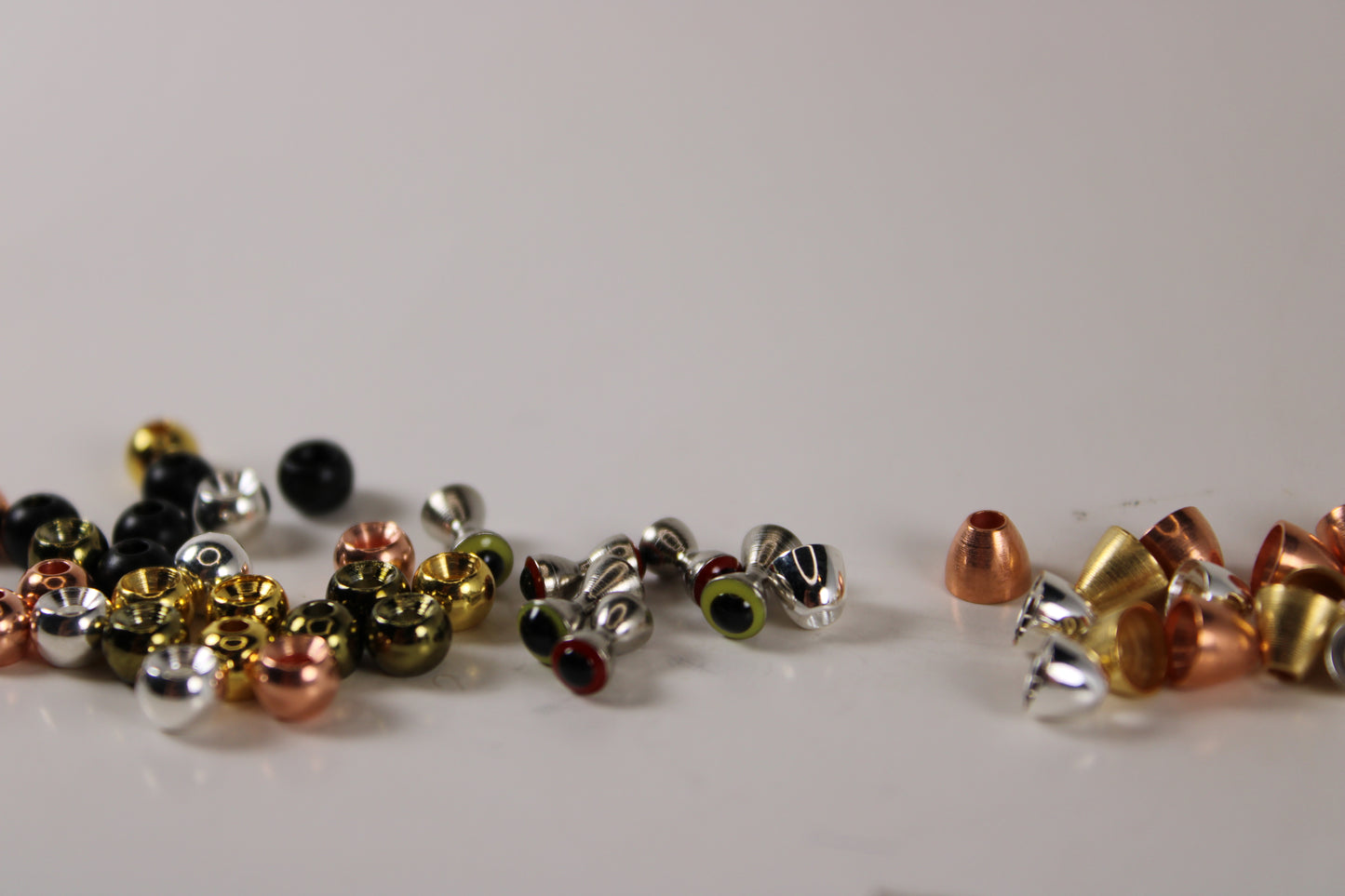 Brass Fly Tying Assortment(Common Metallic Colors)