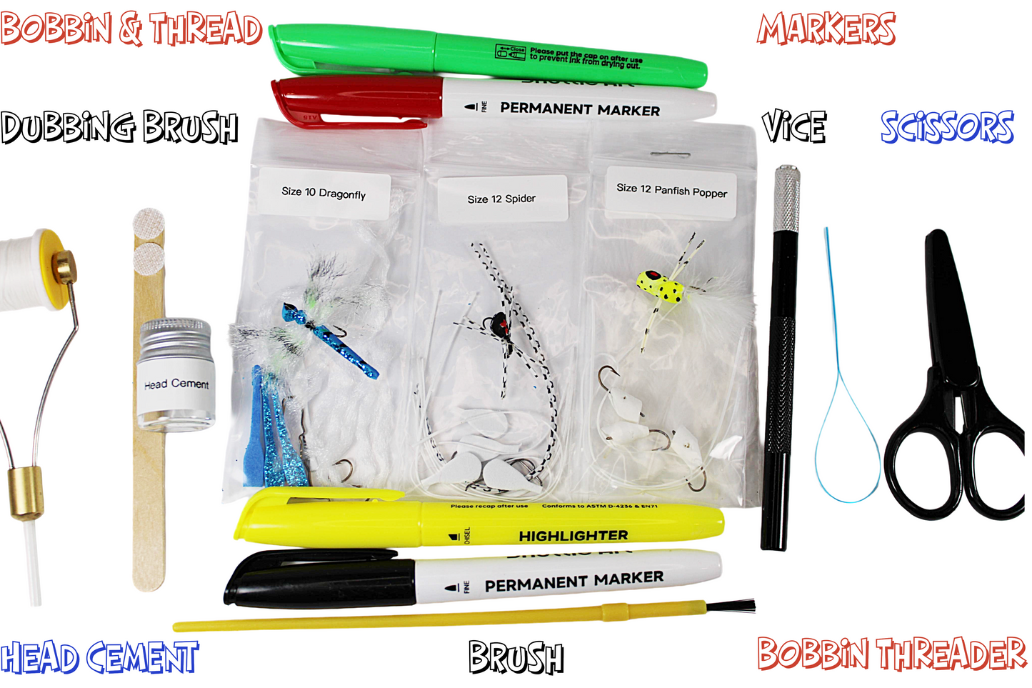 Kids Fly Tying Kit